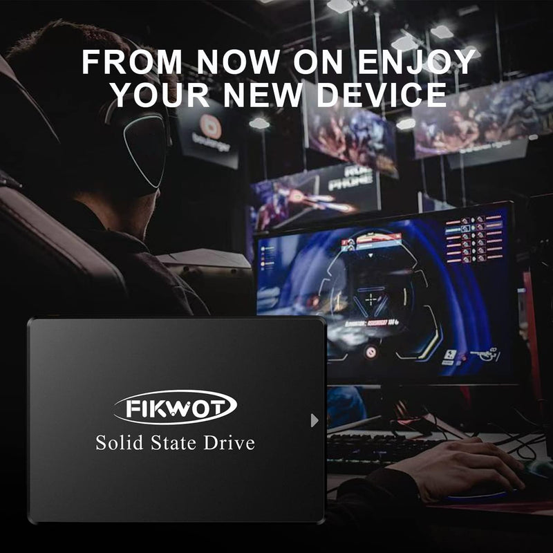 Fikwot FS810 2,5 Zoll Internes Solid State Drive - SATA III 6Gb/s, 3D NAND TLC Interne SSD, Bis zu 5