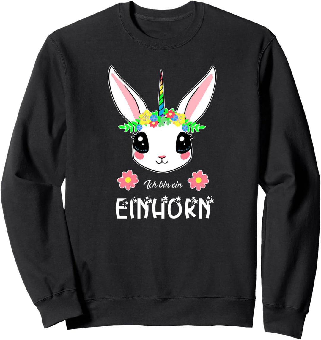 Damen Mädchen Einhorn Unicorn - Ich bin ein Einhorn - Sweatshirt