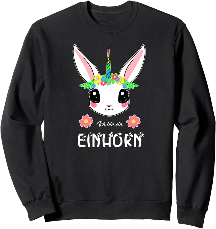 Damen Mädchen Einhorn Unicorn - Ich bin ein Einhorn - Sweatshirt
