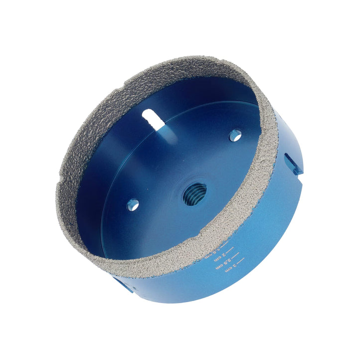 PRODIAMANT Diamant Fliesenbohrer 110 mm x M14 Fliese, Feinsteinzeug, Keramik für Winkelschleifer zum