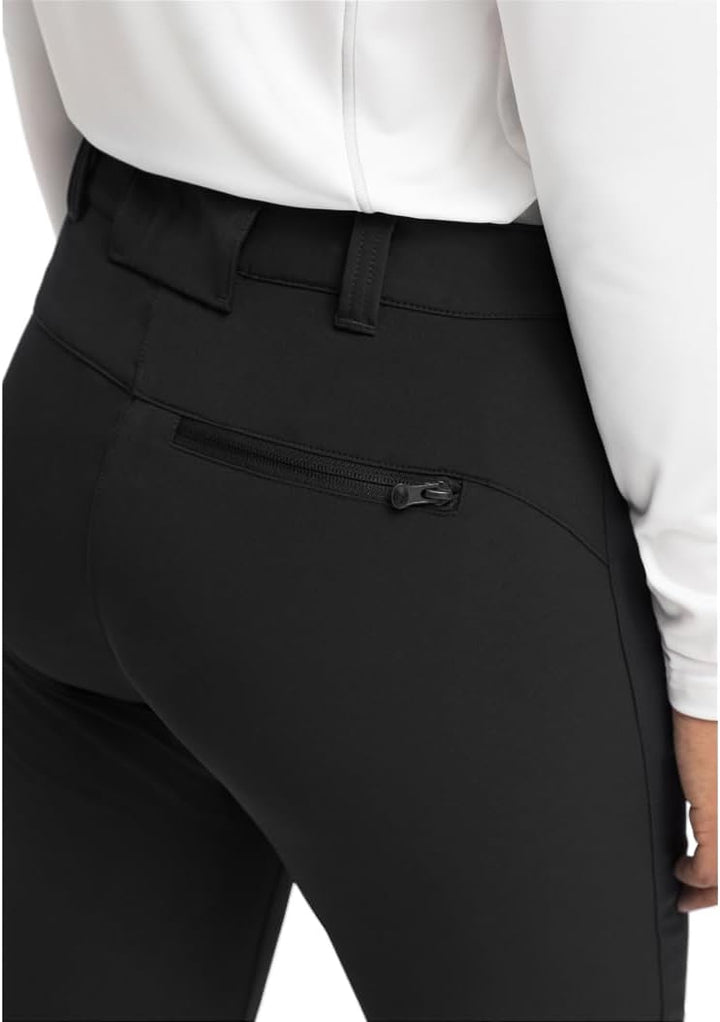 Maier Sports Helga Slim, Warme Damen Wanderhose, Wasserabweisende Outdoorhose für Trekking &amp; Hiking,