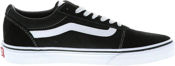 Vans Herren WardSneaker 42.5 EU Black And White, 42.5 EU Black And White