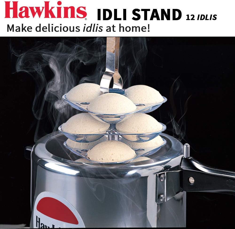 Hawkins Idli Ständer für Schnellkochtopf, 5 Liter, klein, metallisch G10 für 5 Liter, G10 für 5 Lite