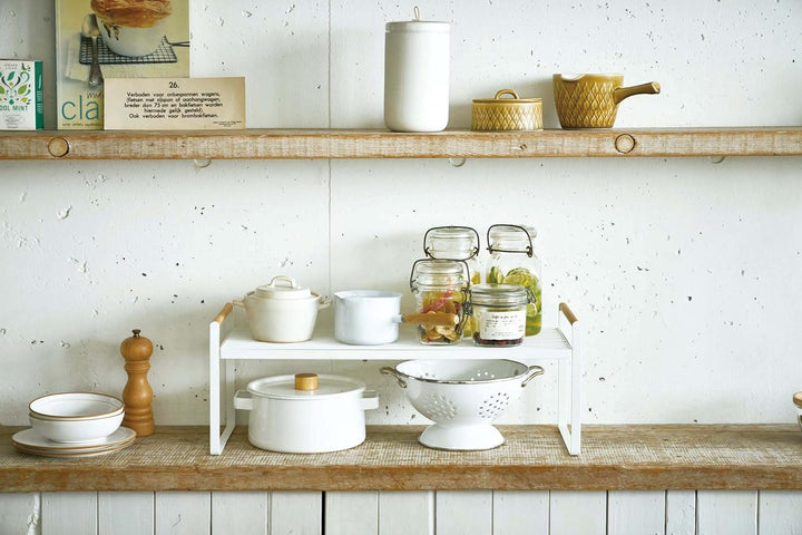 Kitchen storage shelf - Tosca - white