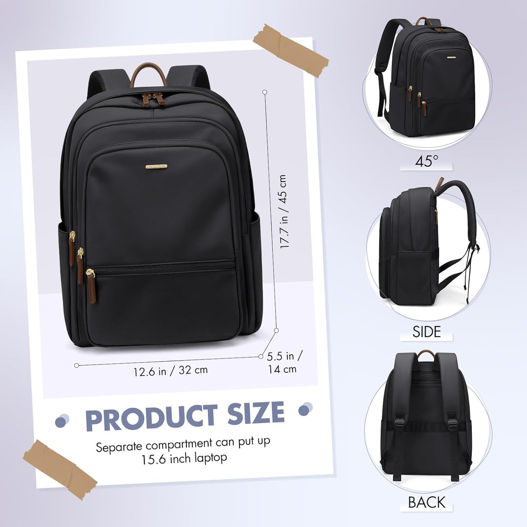 GOLF SUPAGS Gross Arbeitsrucksack Damen, Wasserdicht Laptop Rucksack mit Laptopfach, Multifunktional