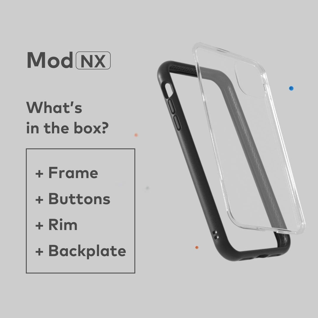 RhinoShield Modulares Case kompatibel mit [iPhone 11] | Mod NX - Anpassbare & stossdämpfende Schutzh