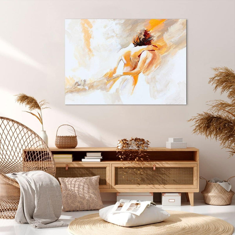 Bilder auf Leinwand 100x70cm Leinwandbild Persönlichkeit Freundschaft Liebe Ehe Gross Wanddeko Bild