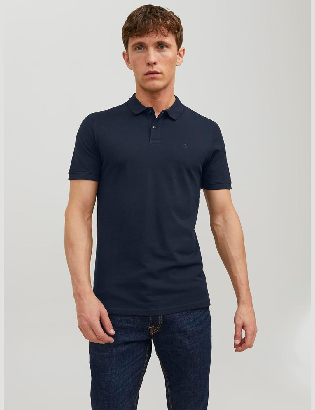 JACK &amp; JONES Herren Jjepaulos Polo Ss Noos Polohemd (1er Pack) XS Navy Blazer, XS Navy Blazer