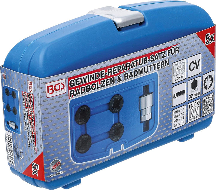 BGS 8696 | Gewinde-Reparatursatz für Radbolzen | für LKW