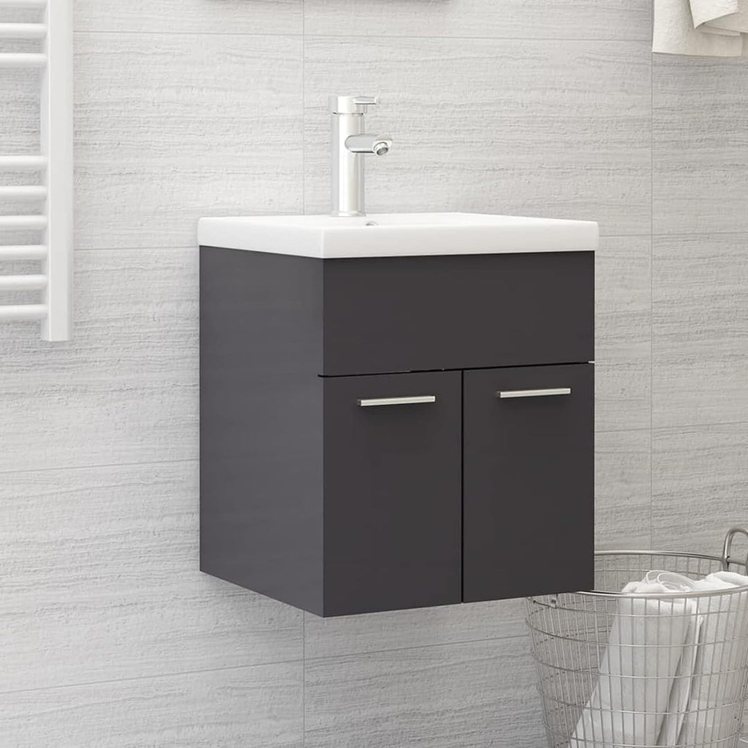 Tidyard Waschbeckenunterschrank Badschrank Aufbewahrungsschrank Badezimmerschrank Unterschrank Unter