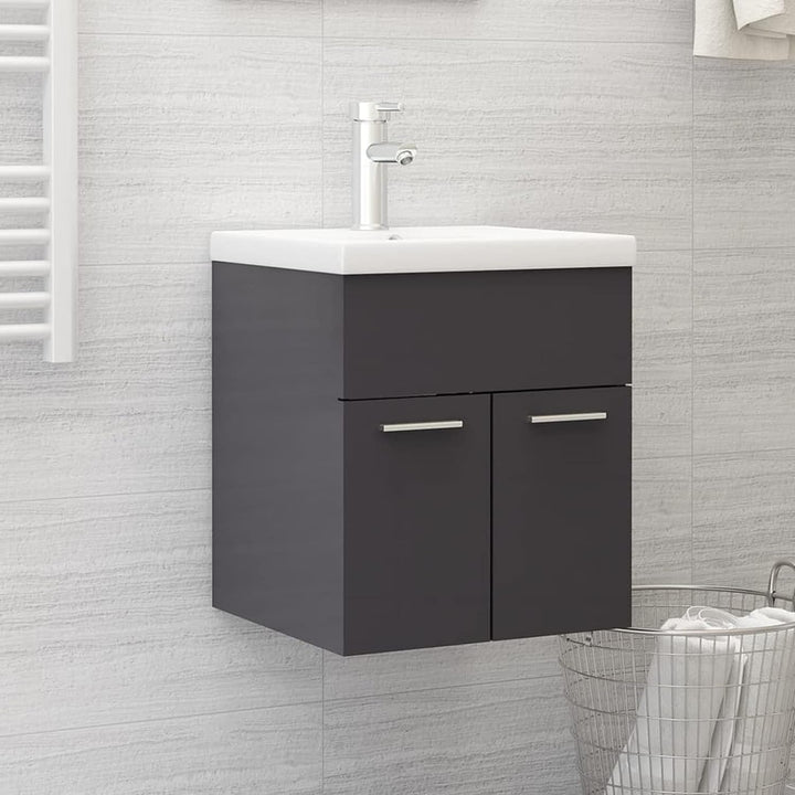 Tidyard Waschbeckenunterschrank Badschrank Aufbewahrungsschrank Badezimmerschrank Unterschrank Unter