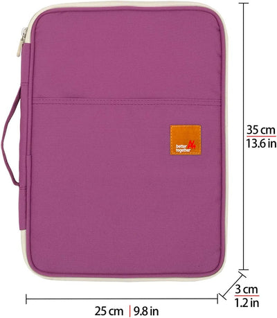 A4 Dokumente Tasche Ordner Multifunktions Dateien Organizer Messenger iPad Handtasche Lagerung Inhab