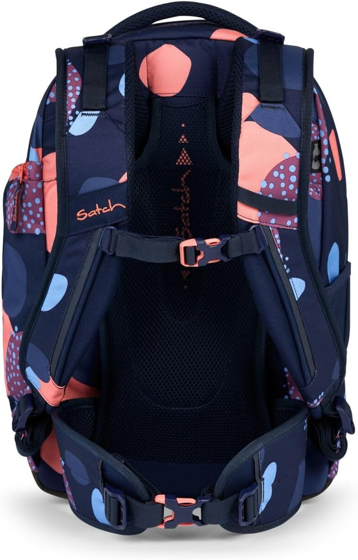 Satch Match Schulrucksack Set 3tlg. inkl. Schlamperbox und Sportbeutel Coral Reef, Coral Reef