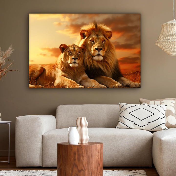 MuchoWow© Leinwandbild Gross 120x80 cm XXL Dekoration Wohnzimmer Bilder Aufhängen Wall Decoration Li
