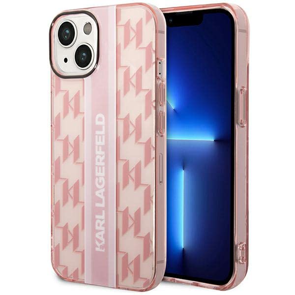 KARL LAGERFELD KLHCP14MHKLSPCP Hülle für iPhone 14 Plus 6,7" hardcase rosa/pink