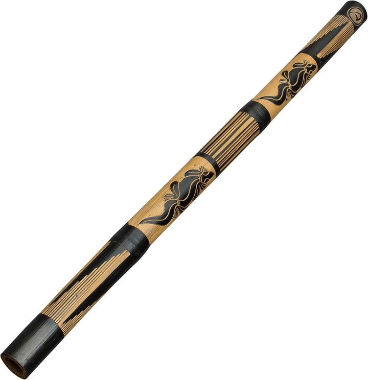 Australian Treasures - Bambus holz didgeridoo 120cm - Bienenwachs - Didgeridootasche - Didgeridoo fü