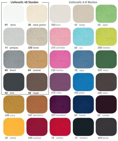 RHOMTUFT Deckelbezug EXQUISIT 45 x 50 cm perlgrau, 45 x 50 cm Perlgrau