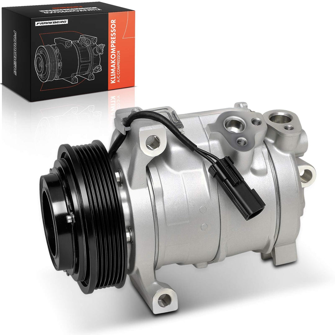 Frankberg 1x Klimakompressor Klimaanlage Kompatibel mit Grand Cherokee IV WK WK2 5.7L 6.2L 2010-2022