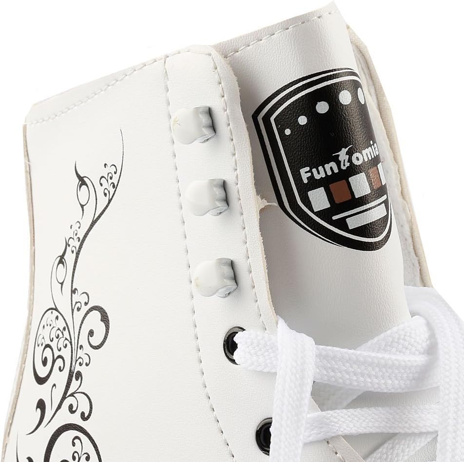 Rollschuhe/Discoroller in Grössen 30-44 - Rollerskates Disco Roller Skate Indoor Outdoor 40 Weiss, 4