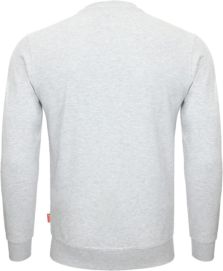 Nitras Motion TEX Light 7015 Arbeits-Pullover - Leichter Baumwoll-Pulli - Sweater für die Arbeit M H