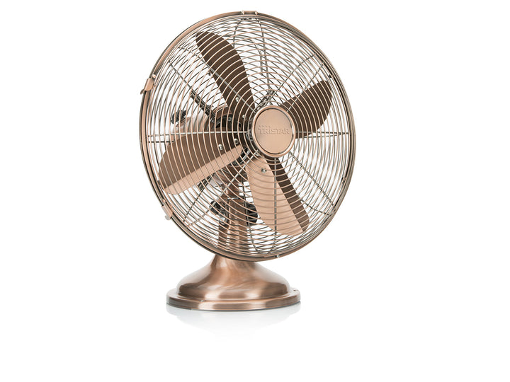 Tristar Retro Ventilator Durchmesser 30 cm - Kupferveredelung, VE-5970, Kupfer