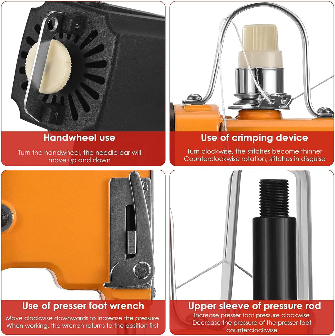 Elektrische Tasche Sewing Machine Tragbare Tasche Sealing Machine Industrial Portable Sewing Machine