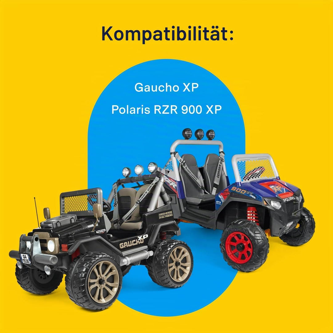 Peg Perego 24 V, 8 Ah.