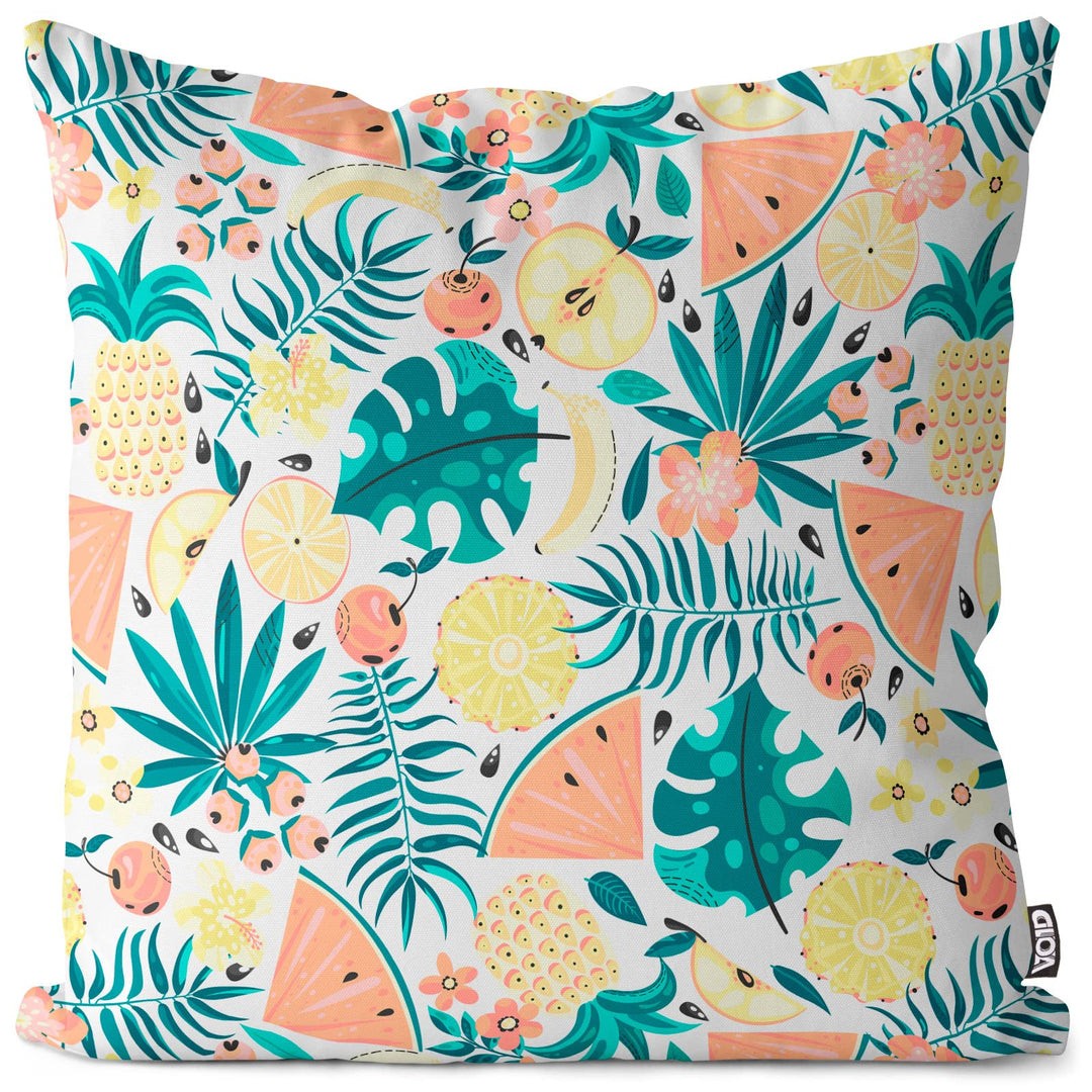 VOID Tropical Fruits Kissenbezug Kissenhülle Sofakissen Kissen Deko Outdoor-Kissen Dekokissen, Kisse