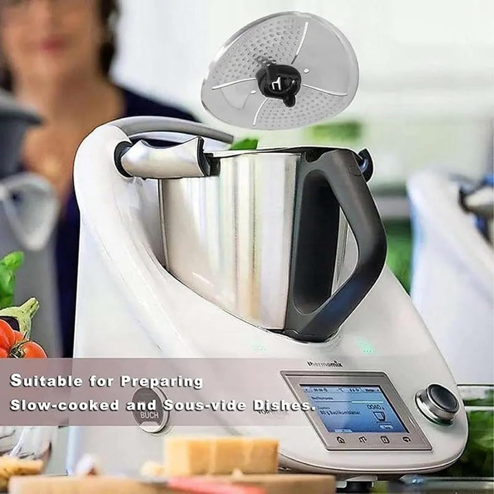Thermomix Tm6,Messerabdeckung,Kochmaschinen Klingenabdeckung Edelstahl Schneiderkopf Schutzabdeckung
