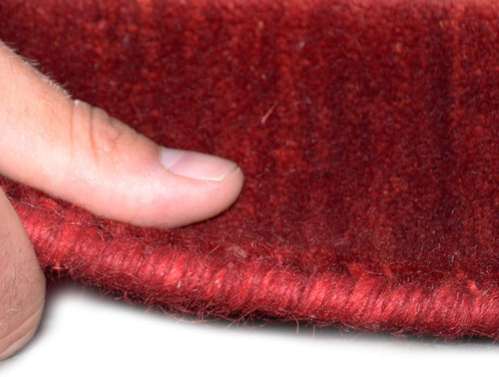 Moderner Gabbeh Teppich | Nachhaltig handgefertigt aus 100% Schurwolle mit Wollsiegel und Rugmark |