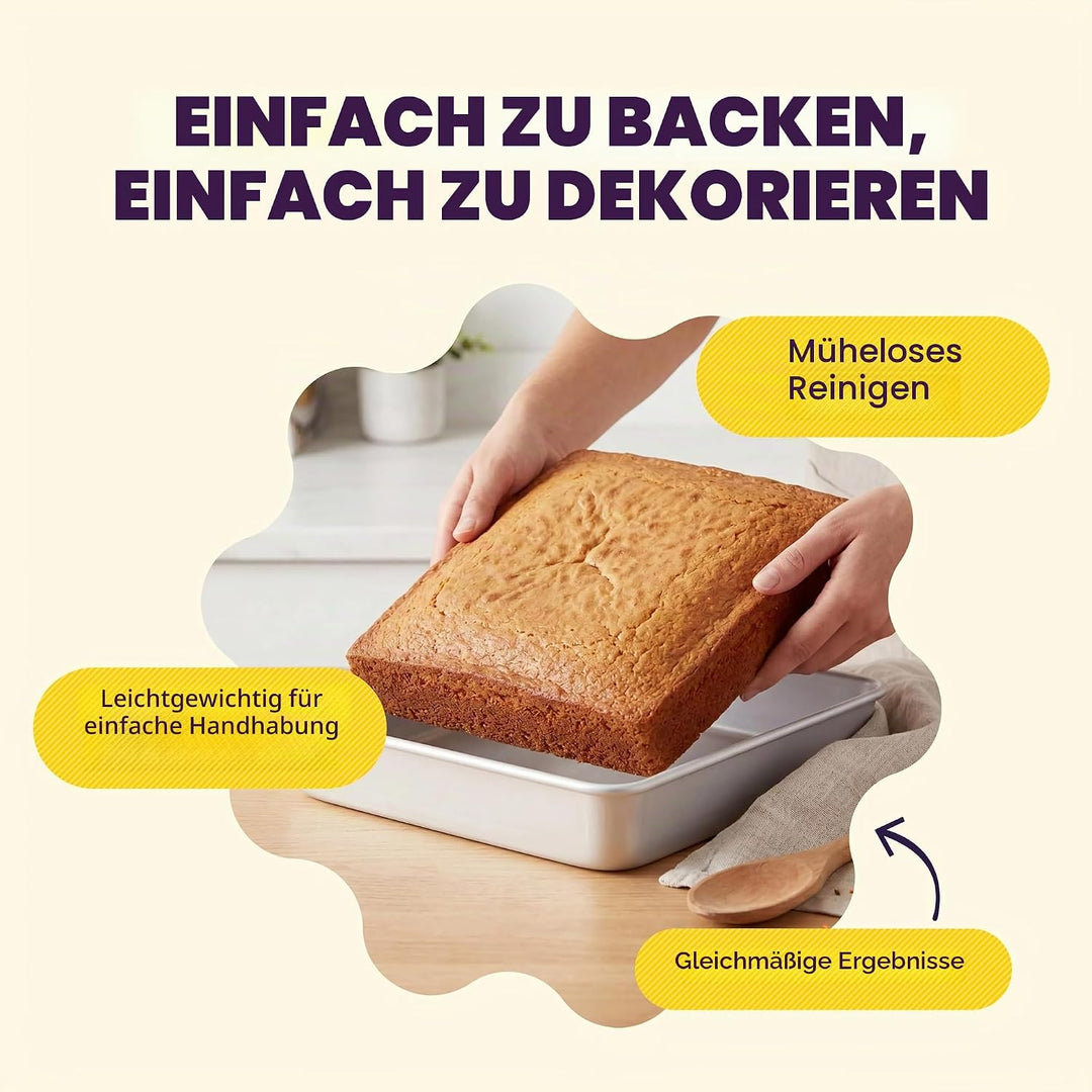 Wilton Performance Pans Quadratische Backform, 25,4 x 5 cm 10 25,4 cm (10 Zoll), Quadrat Pfanne, 10