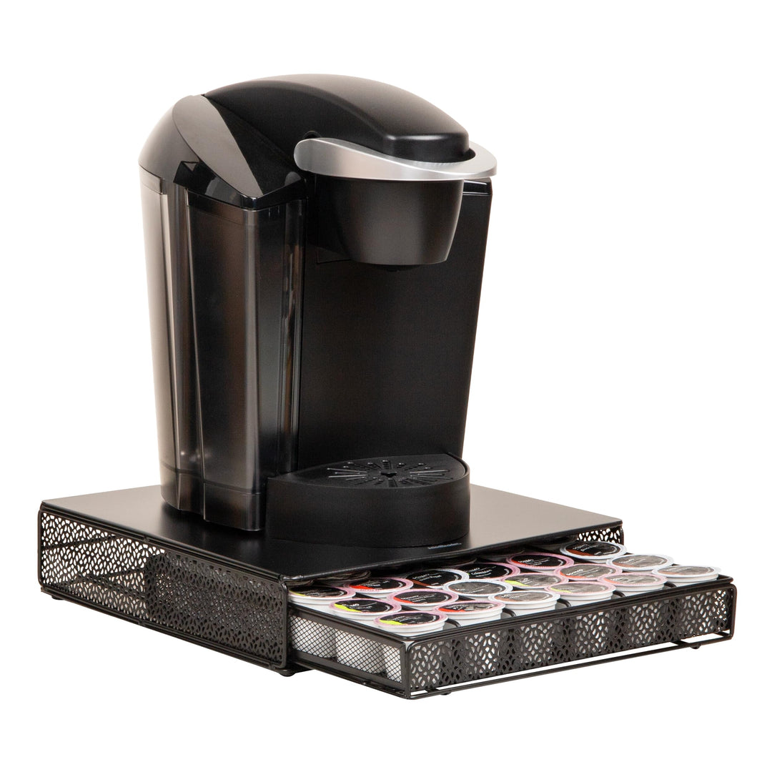 Mind Reader Network Collection, Single Serve Coffee Pod Drawer, 36 Coffee Pod Capacity, Coffee Machi