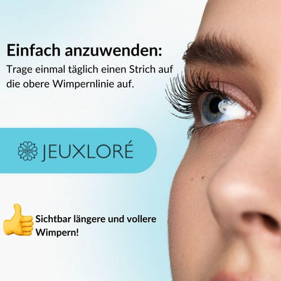 JEUXLORÉ Superlative Lash Wimpernserum & Augenbrauen Serum für besseres Wachstum von Wimpern & Braue