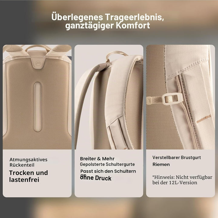 PGYTECH OneGo Lite Kamerarucksack 12L, Minimalistische, Leichte Kameratasche für Sony/Canon/Nikon DS