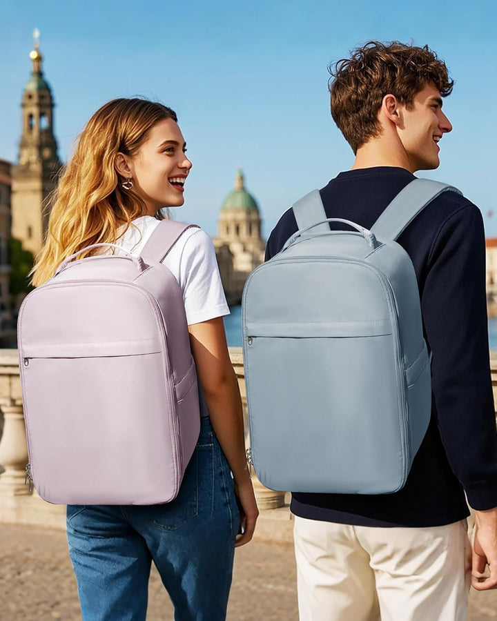 SZLX Grosser Reiserucksack Damen,Vakuum Rucksack mit Pumpe Ryanair Handgepäck Herren, Easyjet Handge