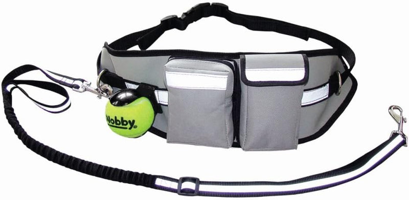 Nobby Hüftgurt Expert, Tasche: 52 x 14 cm, Gurt: 50-115 cm, Leine: 95-120 cm, 1 Stück