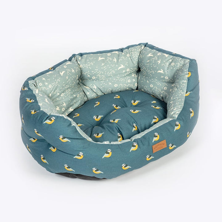 FatFace Flying Birds Deluxe Slumber Hundebett, 76,2 cm 76,2 cm., 76,2 cm.