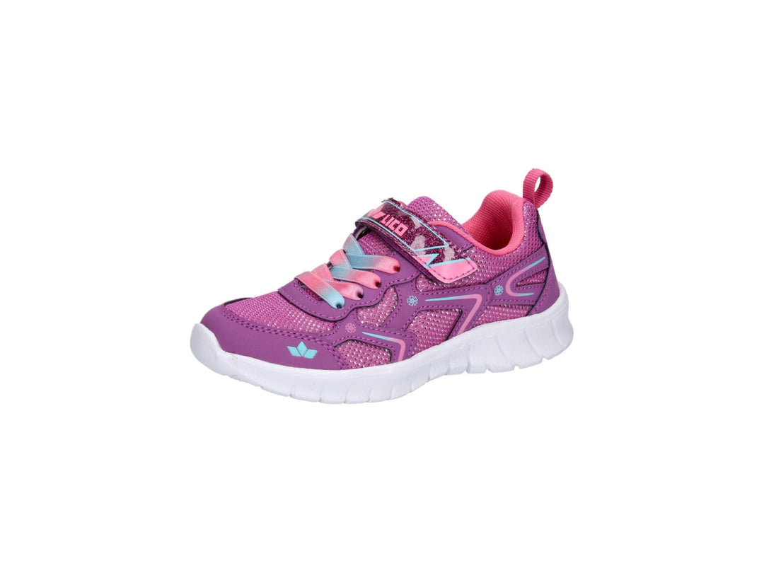 Lico Mädchen Alenia Vs Sneaker 21 EU Pink Rosa Türkis, 21 EU Pink Rosa Türkis