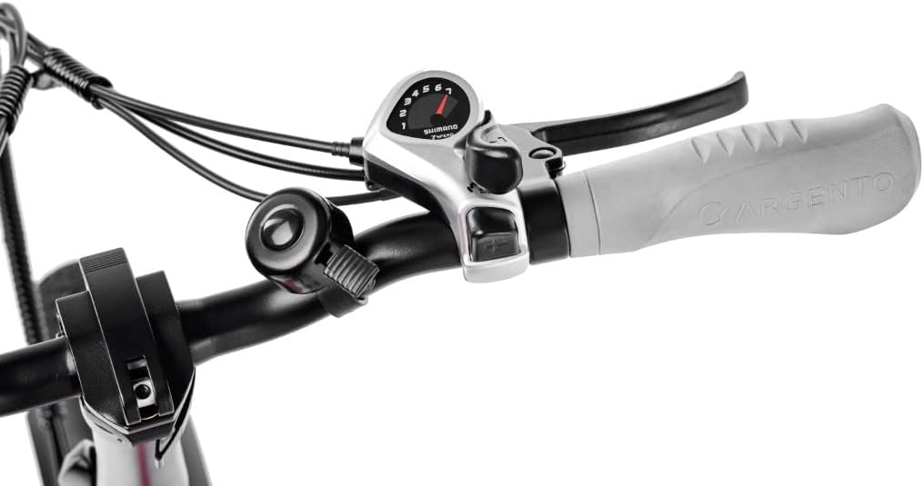 Argento Unisex – Erwachsene Mini Max E-Fahrrad Grau, Grau