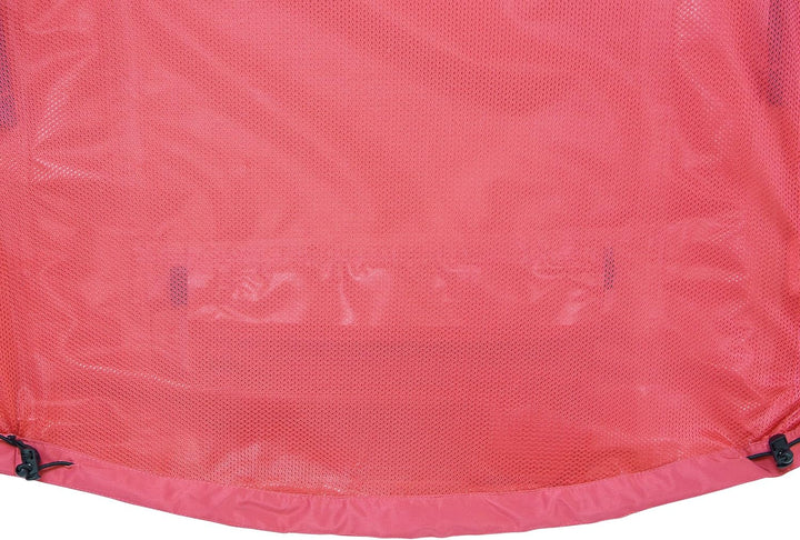 Damen Radsportjacke wasserdicht atmungsaktiv High-Vis - Gelb - Night Eagle, Rosa