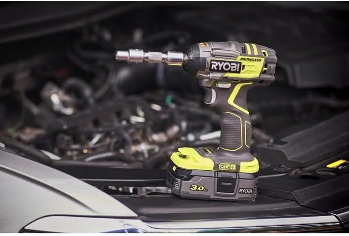 RYOBI 18 V ONE+ Brushless Akku-Schlagschrauber R18IW7-0 (Leerlaufdrehzahl 0-3000 min⁻¹, Schlagzahl 0