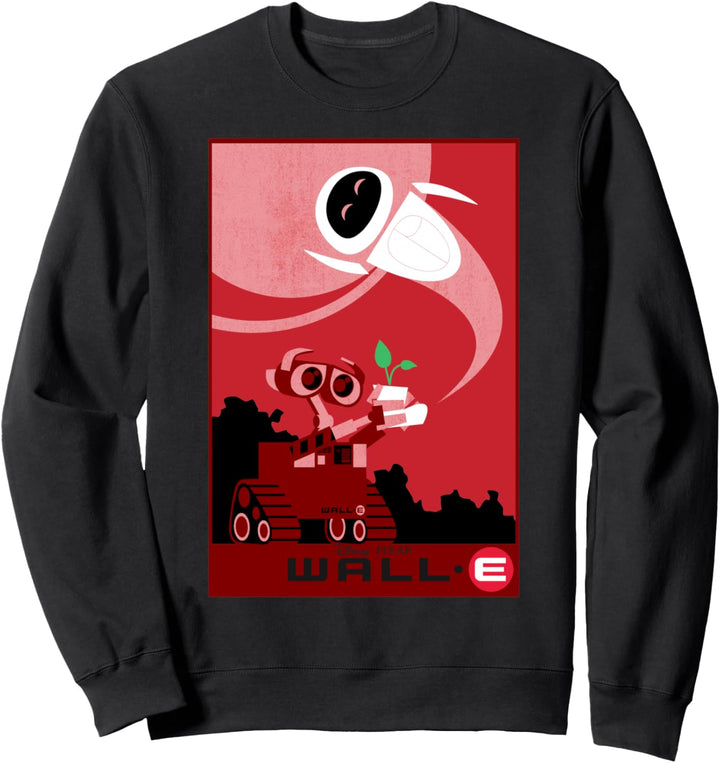 Disney Pixar Wall-E Eve Boot Plant Poster Sweatshirt