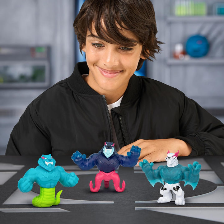 Figura el?stica - MRBEAST LAB - Goo Jit Zu - Cobra Panthere - 11 cm, Cobra Panther