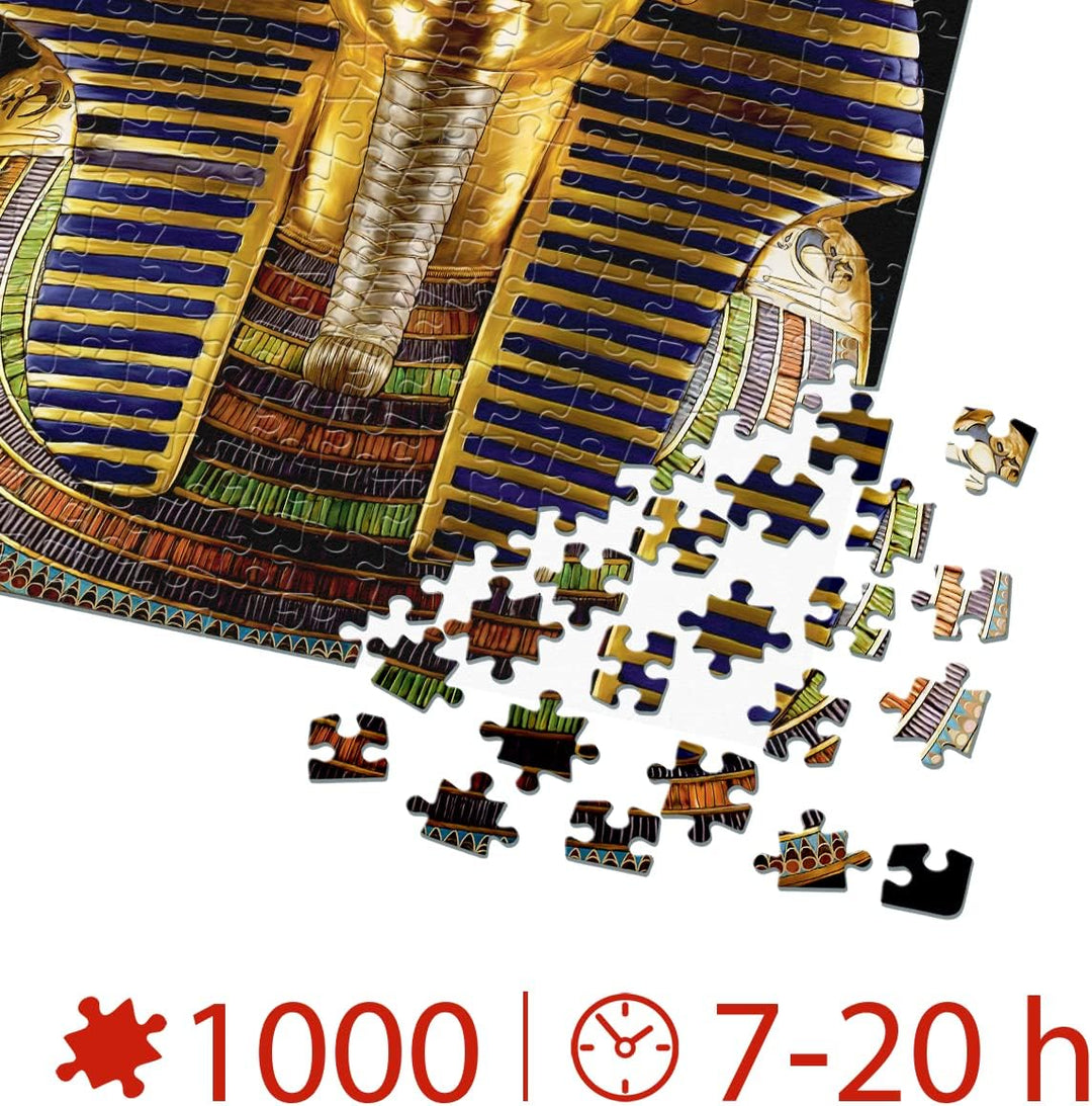 D-Toys Puzzle 1000 Teile - Ancient Egypt - Death Mask of Tuthankhamun