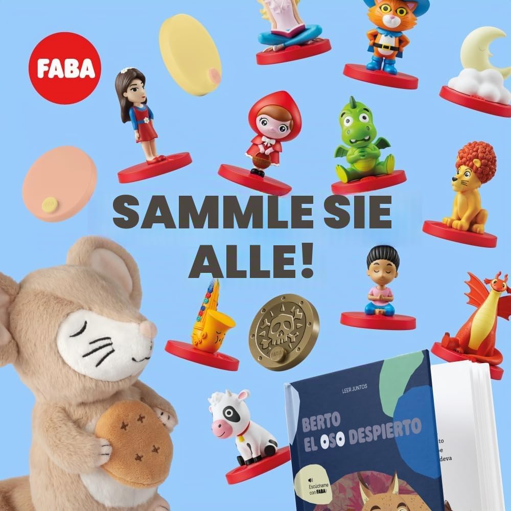 FABA Sonoro Charakter, CoComelon Lieder, Musik für Kinder von 1-3 Jahren, Wiedergabe mit Geschichten