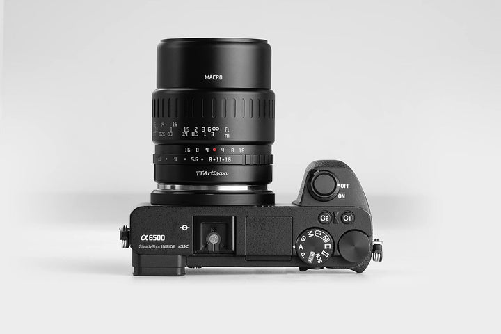 TT Artisan 40mm F2.8 Makro APS-C Objektiv Anschluss Sony E Mount Black Manueller Fokus für spiegello