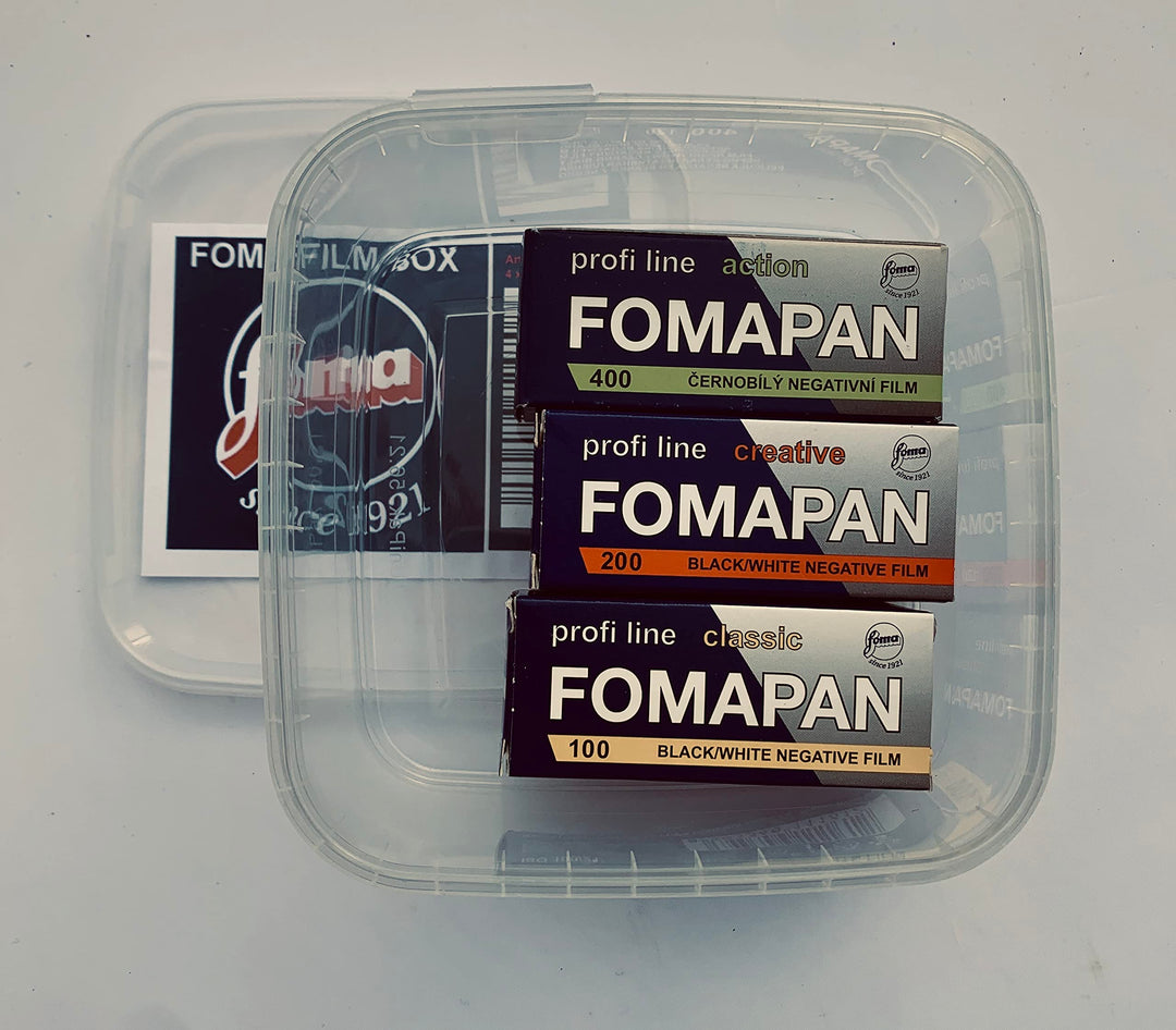 FOMAPAN TESTBOX 120ER 100/200/400 FILMBOX MIX 120mm, MIX 120mm
