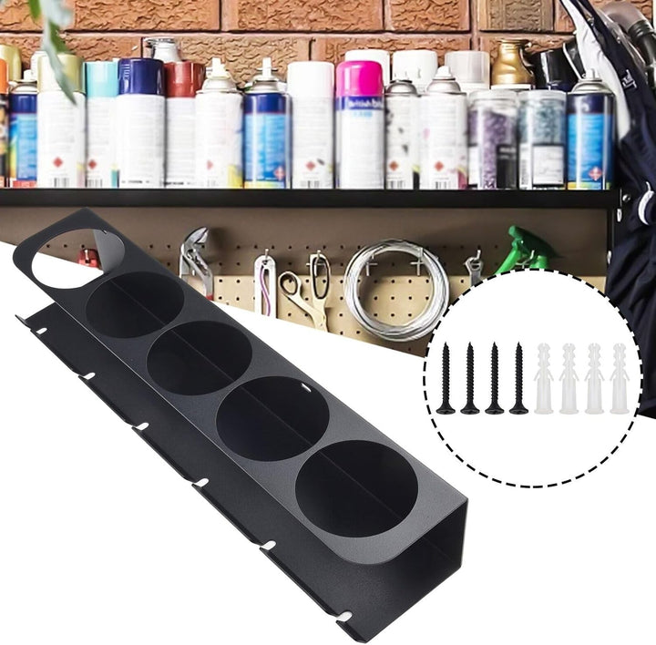 Dosenhalter, 2 Stück Sprühflaschenregal Dosenhalter Wandregal Aufbewahrungsregal Spraydosenhalter We