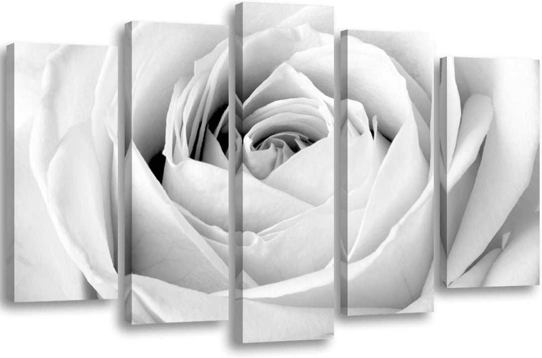 Feeby. Leinwandbild - 5 Teile - Bilder, Wand Bild, Wandbilder, Kunstdruck XXL, 5-Teilig, Typ A, 150x