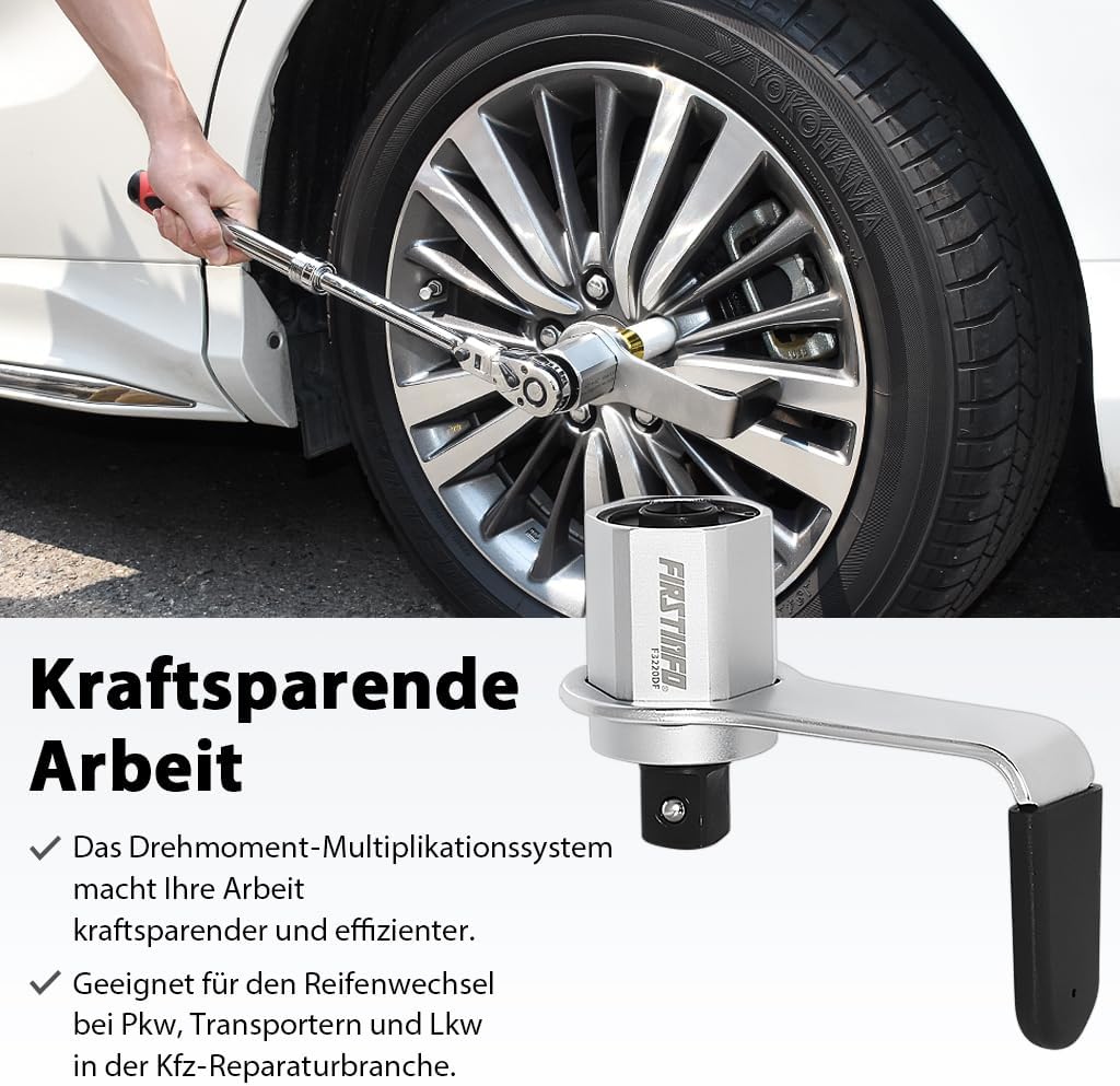 FIRSTINFO F3220DF | 1/2" | Drehmomentverstärker | Drehmomentvervielfältiger | 3.4:1, 800 NM Output: